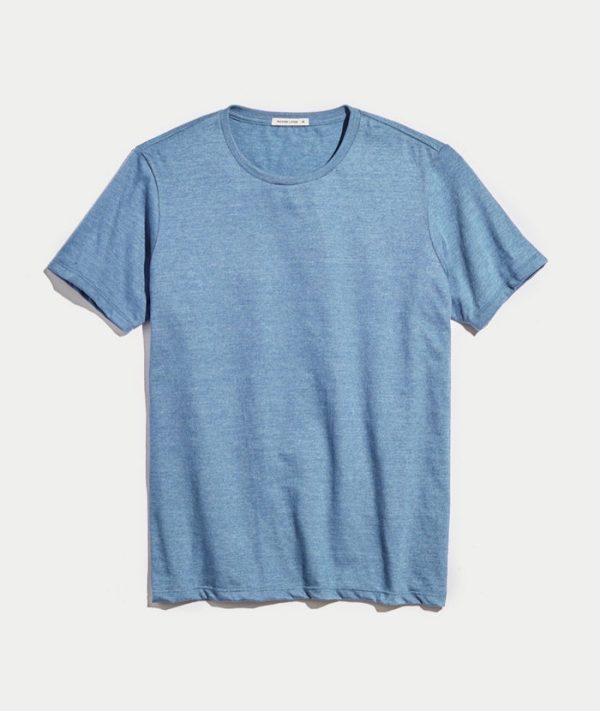 Signature Crewneck in True Denim
