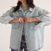 Molly Oversized Denim Shirt Jacket - Image 3