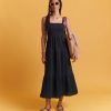 Selene Double Cloth Maxi Dress - Image 7