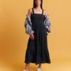 Selene Double Cloth Maxi Dress - Image 4
