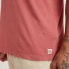 Short Sleeve Hemp Cotton Pocket Tee in Faded Rose - Image 5