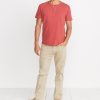 5 Pocket Straight Fit Pant in Light Khaki - Image 3