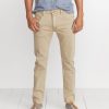 5 Pocket Slim Fit Pant in Light Khaki - Image 2
