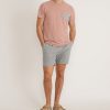 5" Saturday Canvas Short in Light Grey - Image 5