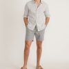 7" Saturday Canvas Short in Light Grey - Image 5