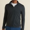 Men's Re-Spun Sport Quarter Zip in Charcoal - Image 2