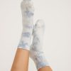 Ankle Sock in Blue Tie Dye - Image 3