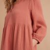 Annabella Maxi Dress in Rosewood - Image 4