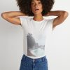 Big Sur Tee in Cream - Image 4