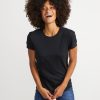 Women's Signature Crew in Black - Image 3