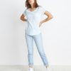 Boyfriend Tee in Palm Geo Print - Image 3