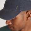 Baseball Hat in Navy Lightning Bolt - Image 3