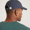 Baseball Hat in Navy Lightning Bolt - Image 4