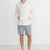 Beach Hoodie in Natural Stripe - Image 3
