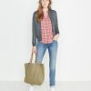 Becca Plaid Button Down - Image 5