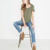 Boyfriend Pocket Tee in Admiral Green - Image 3