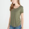 Boyfriend Pocket Tee in Admiral Green - Image 2