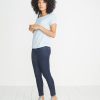 Boyfriend Pocket Tee in Carolina Blue - Image 2