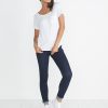 Boyfriend Pocket Tee - White - Image 3
