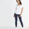 Boyfriend Pocket Tee - White - Image 4