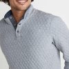 Reversible Corbet Pullover in Heather Grey/Dark Denim - Image 3