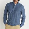 Clayton Pullover in Navy Boucle - Image 2