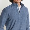 Clayton Pullover in Navy Boucle - Image 4