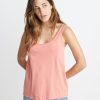Logan Tank in Coral - Image 3