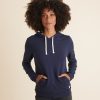 Women's Sunset Pullover Hoodie in True Navy - Image 3