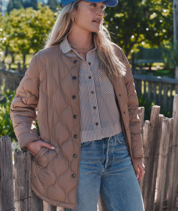 Calista Lightweight Quilted Jacket
