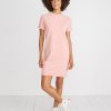 Cassidy Sweatshirt Dress in Vintage Peach - Image 3