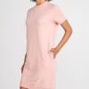 Cassidy Sweatshirt Dress in Vintage Peach - Image 4