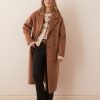 Colette Oversized Longline Coat - Image 8