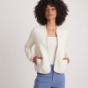 Corbet Quilted Bomber in Oatmeal - Image 4