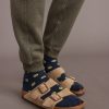 Crew Sock in Navy/Smileys - Image 5