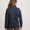 Women's Corbet Quarter Zip Pullover in Navy - Image 5