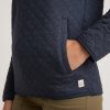 Women's Corbet Quarter Zip Pullover in Navy - Image 4