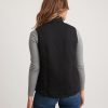Women's Corbet Full Zip Vest in Black - Image 5