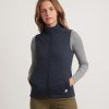 Women's Corbet Full Zip Vest in Navy - Image 4