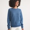 Women's Custom Dyed Sherpa Crew Pullover - Image 4