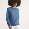 Women's Custom Dyed Sherpa Crew Pullover - Image 3