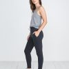 Double Knit Jogger in Faded Black - Image 3