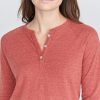 Double Knit Henley in Rosewood - Image 4