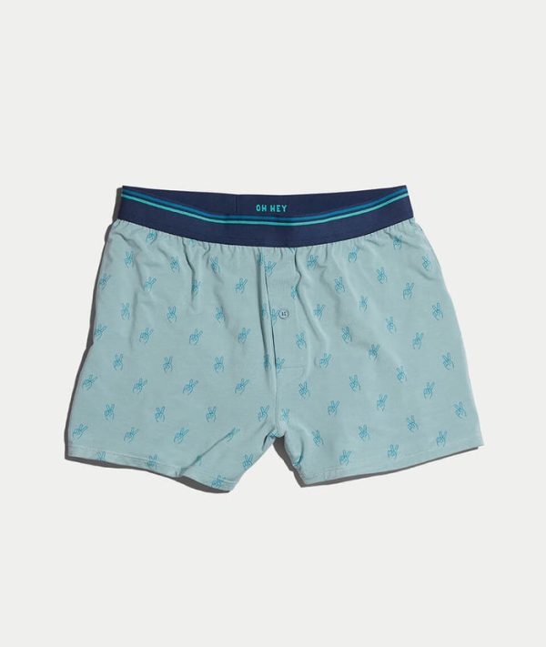 Best Boxers Ever in Faded Teal