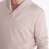 Davis Shawlneck in Syrah Mini Stripe - Image 3