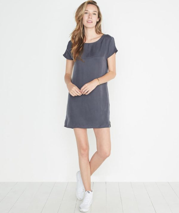 Delta Dress in Faded Black
