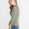 Double Knit Henley in Admiral Green - Image 4