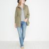 Double Knit Henley - Heather Grey - Image 5