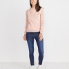 Emilie Cowlneck Hoodie in Vintage Peach - Image 3