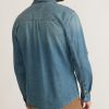 Long Sleeve Classic Denim Shirt - Image 6